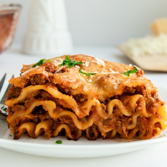 Easy Lasagna - Recipe photo by Tidbitsbytaylor