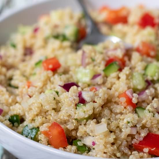Quick Quinoa Salad - Recipe photo by neilshealthymeals