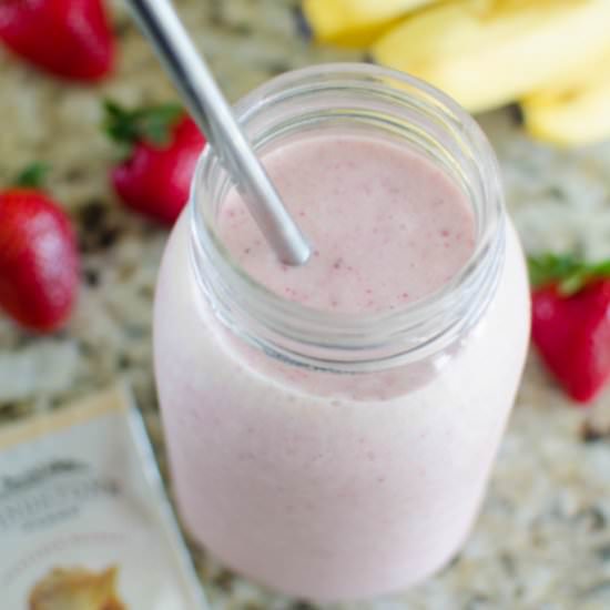 PB&J Smoothie - Recipe photo by fakeginger