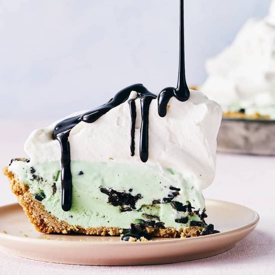 Secret Ingredient Ice Cream Pie - Recipe photo by justataste