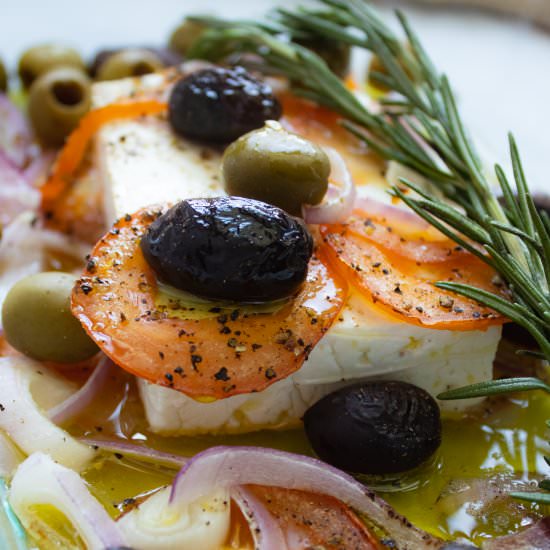 Oven Baked Greek Feta - Recipe photo by lexasrecipes