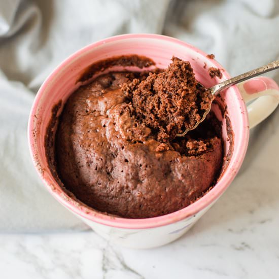 Vegan Mug Brownie - Recipe photo by Easy Deliciousness