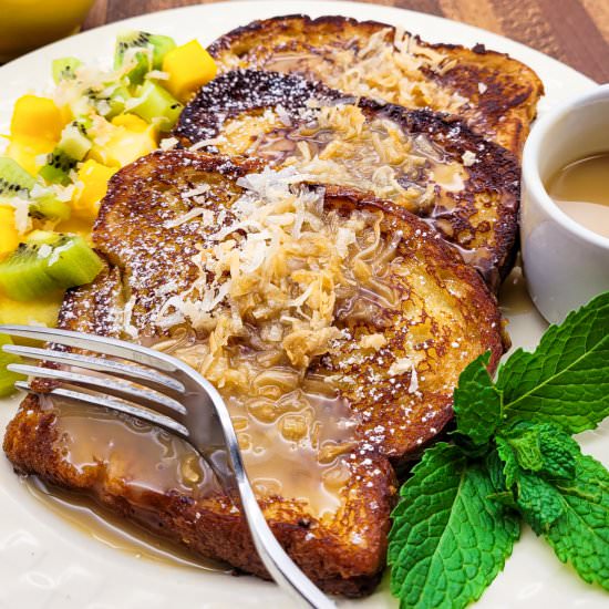 Hawaiian Bread French Toast - Recipe photo by trendgredient