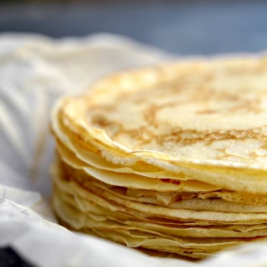 French Crêpes - Recipe photo by simmerandsauce