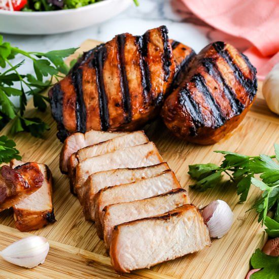 Grilled Pork Chop - Recipe photo by EasyBudgetRecipes