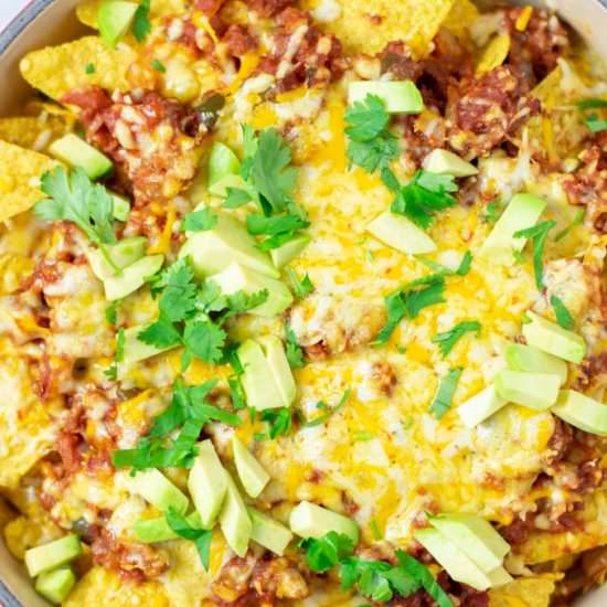 Chilaquiles - Recipe photo by contentednesscooking