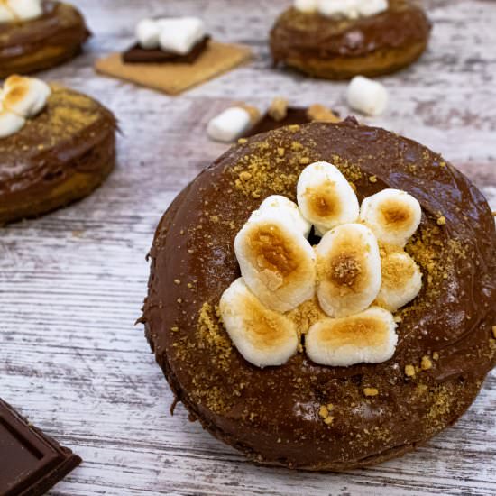 S'mores Doughnut - Recipe photo by piece.of.lulu