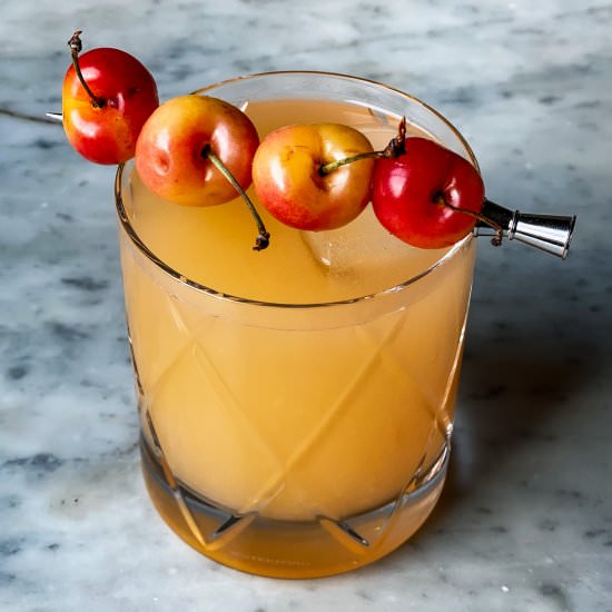 Summer Cherry Sea Breeze - Recipe photo by Theperksofbeingus