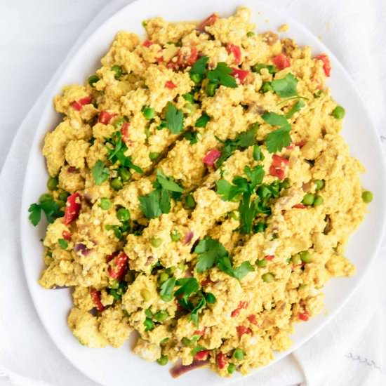 Vegan Scrambled ”Eggs” - Recipe photo by The Green Creator