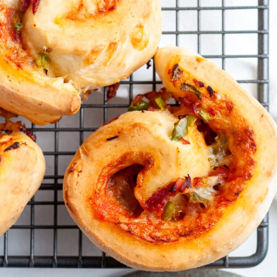 Pizza Scrolls - Recipe photo by Mrs Jones Kitchen