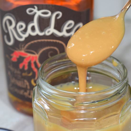 Salted Rum Dulce De Leche Sauce - Recipe photo by Sweet Mouth Joy