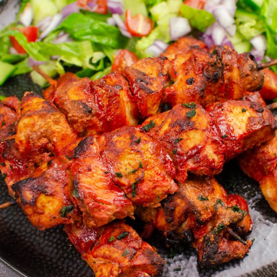 Tandoori Chicken Tikka Kebab - Recipe photo by Flawless Food