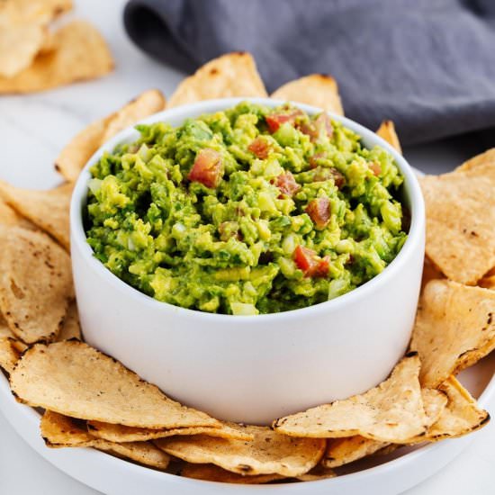 The Best Guacamole Recipe - Recipe photo by brokebankvegan