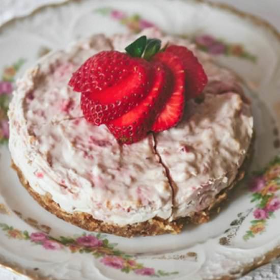Vegan Strawberry & Mango Pie - Recipe photo by Adrienne Holton