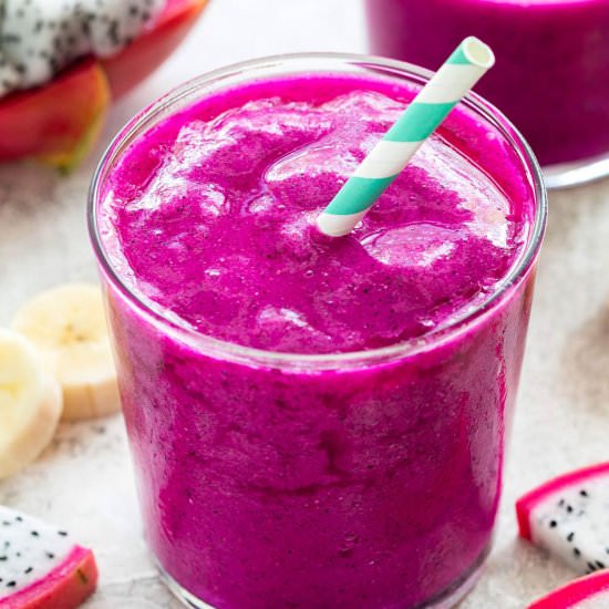 Dragon Fruit Smoothie - Recipe photo by Jessica Gavin
