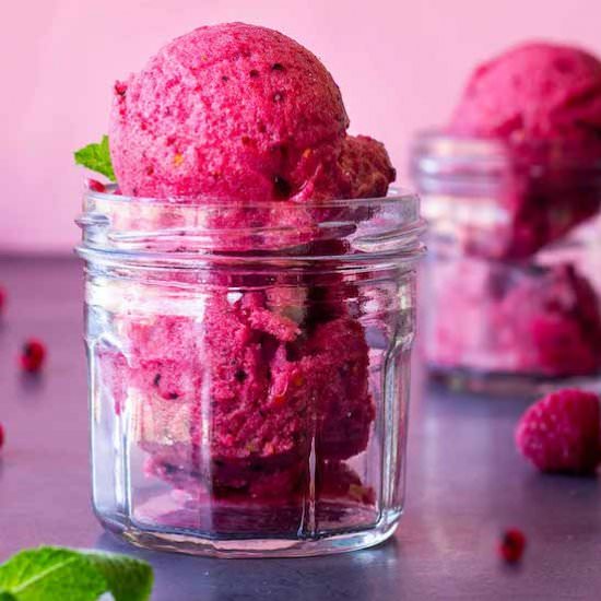 Berry NIceCream (Vegan Ice Cream) - Recipe photo by Ourplantbasedworld