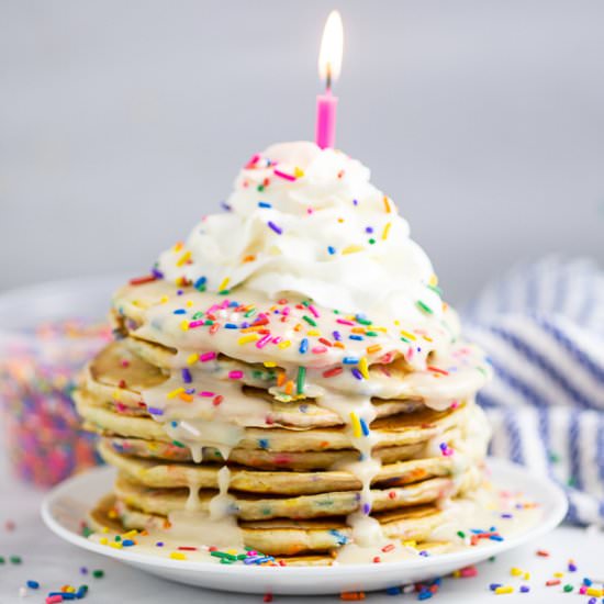Homemade Funfetti Pancakes - Recipe photo by thegraciouswife