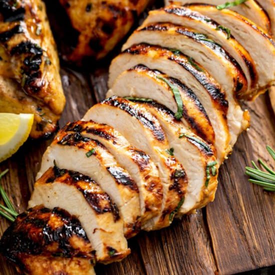Balsamic Chicken Marinade - Recipe photo by Lemon blossoms