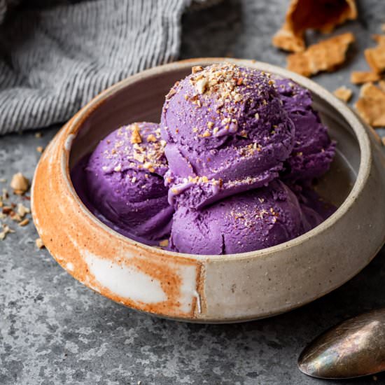 Ube Ice Cream - Recipe photo by cooking_therapy