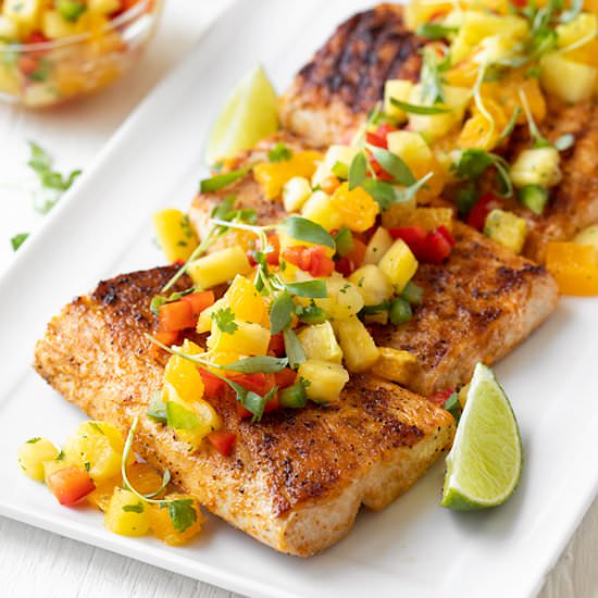 Grilled Mahi Mahi - Recipe photo by thecozyapron