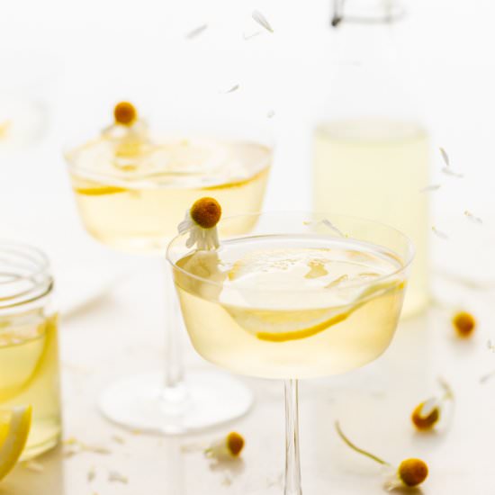 Lemon Chamomile Sparklers - Recipe photo by poshlittledesigns