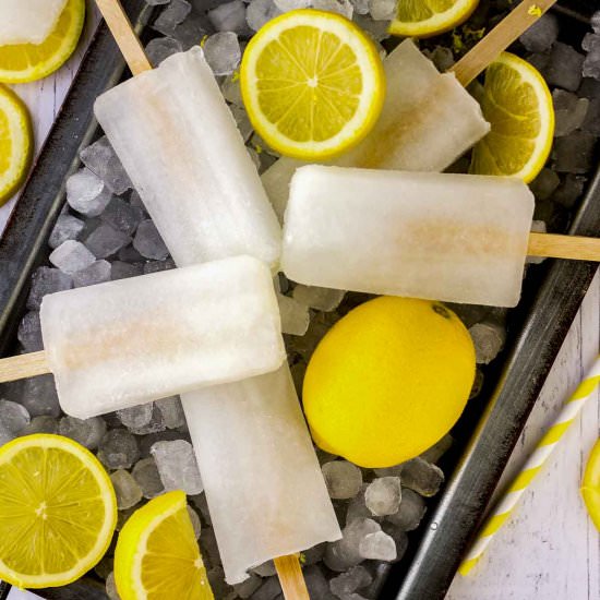 Lemonade Popsicles - Recipe photo by Went Here 8 This