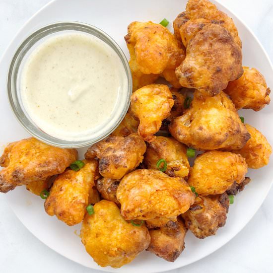 Air Fryer Buffalo Cauliflower Wings - Recipe photo by theurbenlife