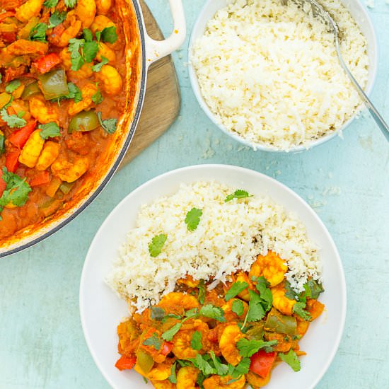 Easy Prawn Jalfrezi - Recipe photo by easypeasyfoodie