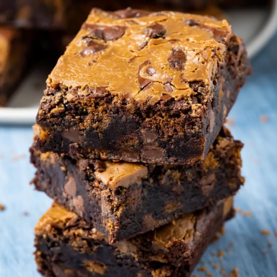 Biscoff Brownies - Recipe photo by gimmethatflavor