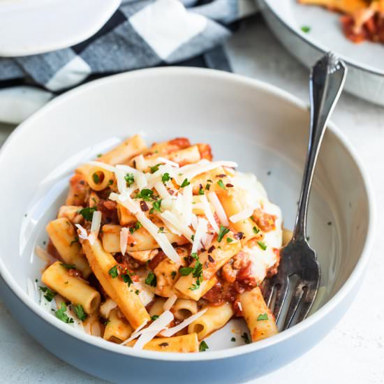 Baked Ziti - Recipe photo by culinaryhill