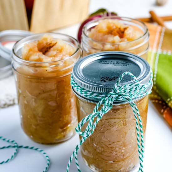 Homemade Chunky Applesauce - Recipe photo by EasyBudgetRecipes