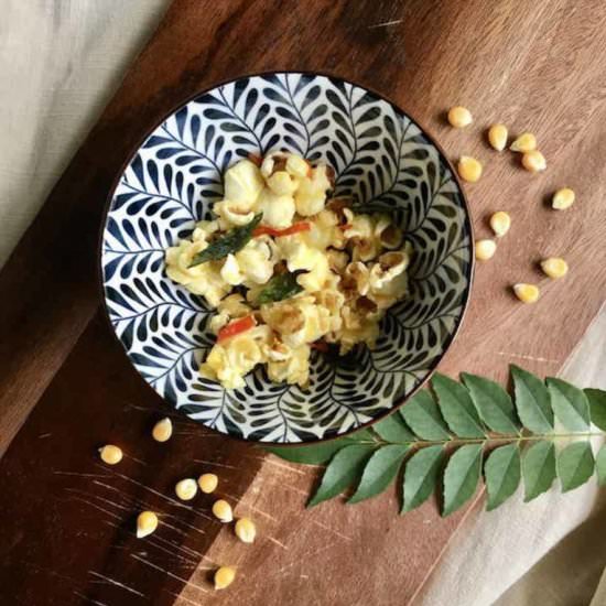 Salted egg yolk popcorn - Recipe photo by greedygirlgourmet