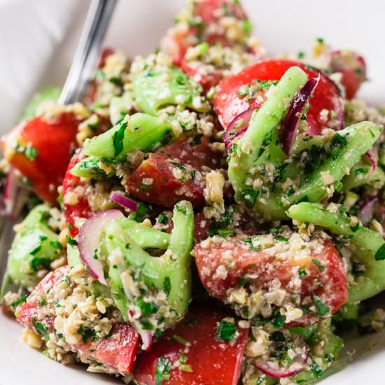 Georgian Summer Salad - Recipe photo by PantsDownApronsOn