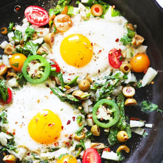 Eggs with Vegetables Recipe - Recipe photo by pipandebby