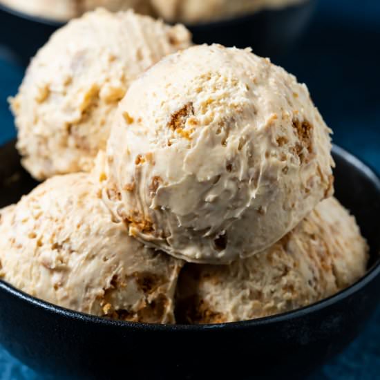 Biscoff Ice Cream - Recipe photo by gimmethatflavor