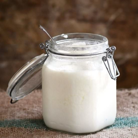 How to make thick, delicious yogurt - Recipe photo by Emillie