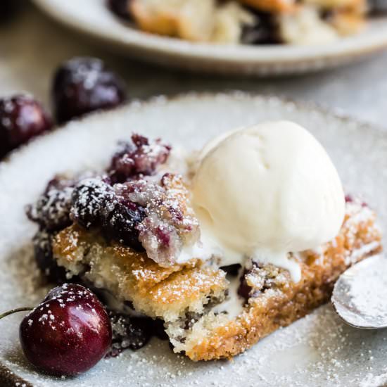 Cherry Cobbler - Recipe photo by culinaryhill
