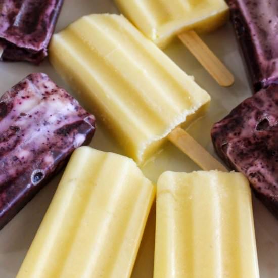 Creamy Fruit Popsicles - Recipe photo by theduchezkitchen