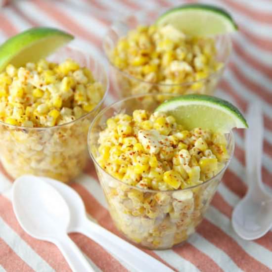 Mexican Street Corn Cups - Recipe photo by Tastefulventure