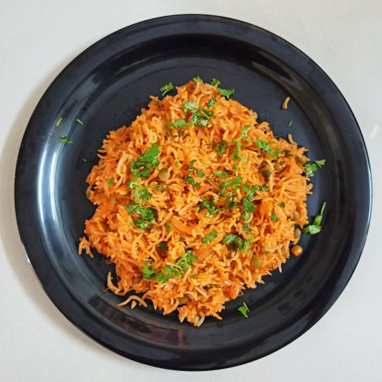 Tomato Rice Recipe - Recipe photo by foodies855