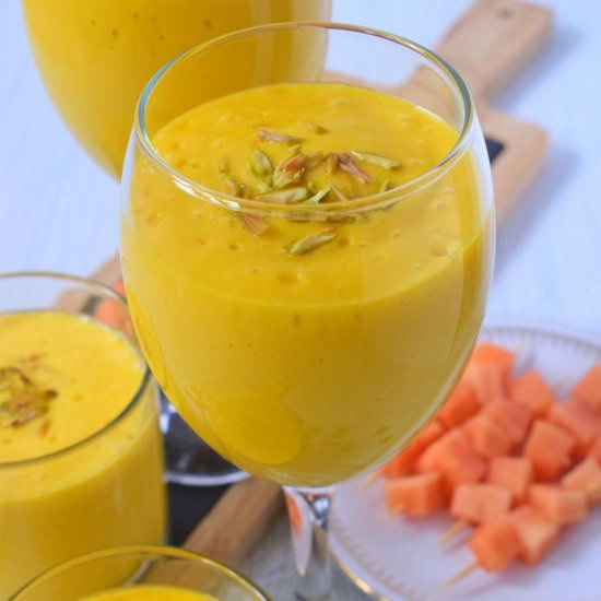Mango lassi - Recipe photo by rumkisgoldenspoon