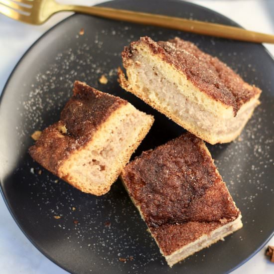 Sopapilla Cheesecake Bars - Recipe photo by My Life After Dairy