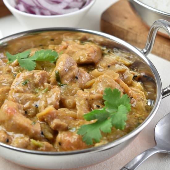 Balti Chicken Thigh Curry - Recipe photo by recipepocket.com