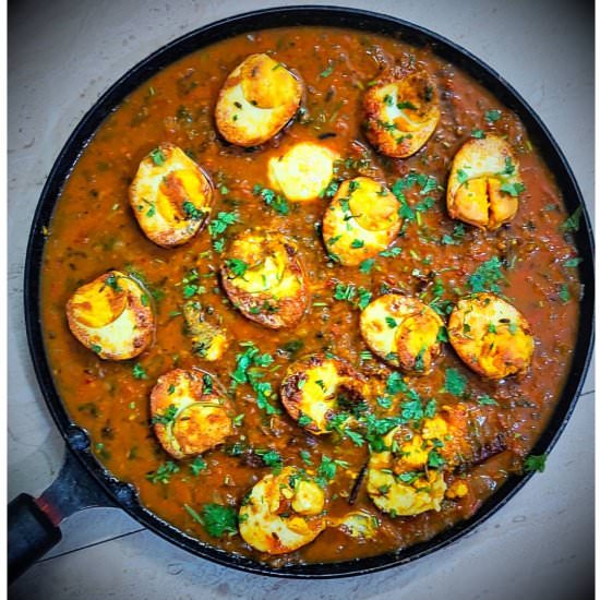 Delicious Egg Curry - Recipe photo by bitrecipes