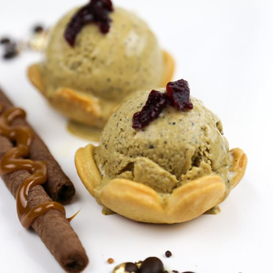 COFFEE ICE CREAM - Recipe photo by plantbasedrecipe2020