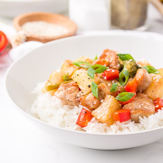 Pineapple Teriyaki Chicken - Recipe photo by pumpkinnspice