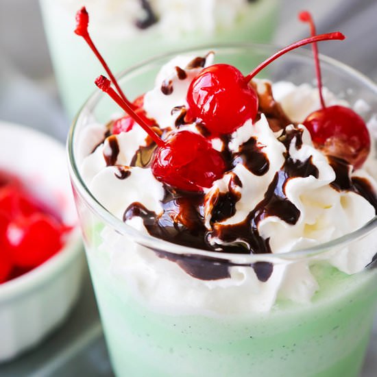 Copycat Shamrock Shake Recipe - Recipe photo by pipandebby