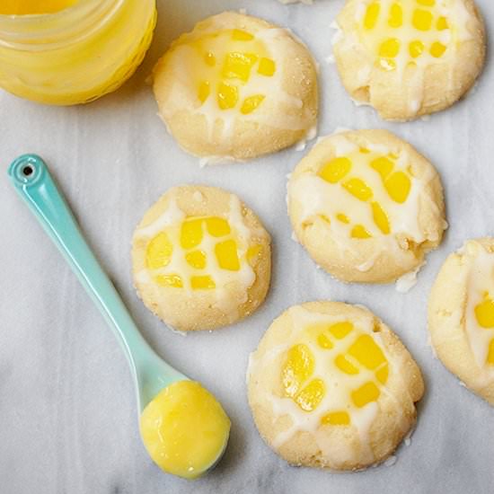Lemon curd cookies - Recipe photo by evabakes