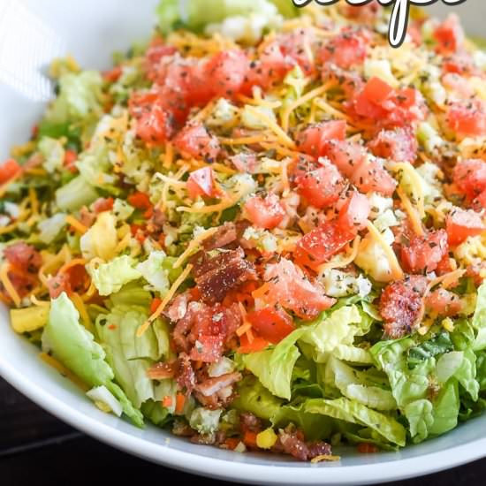 The BEST Side Salad - Recipe photo by Fantabulosity
