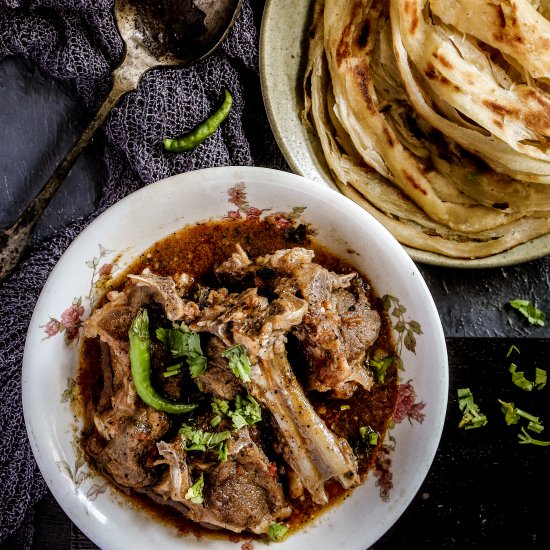 Peshawari Namkeen Gosht - Recipe photo by anindya0909